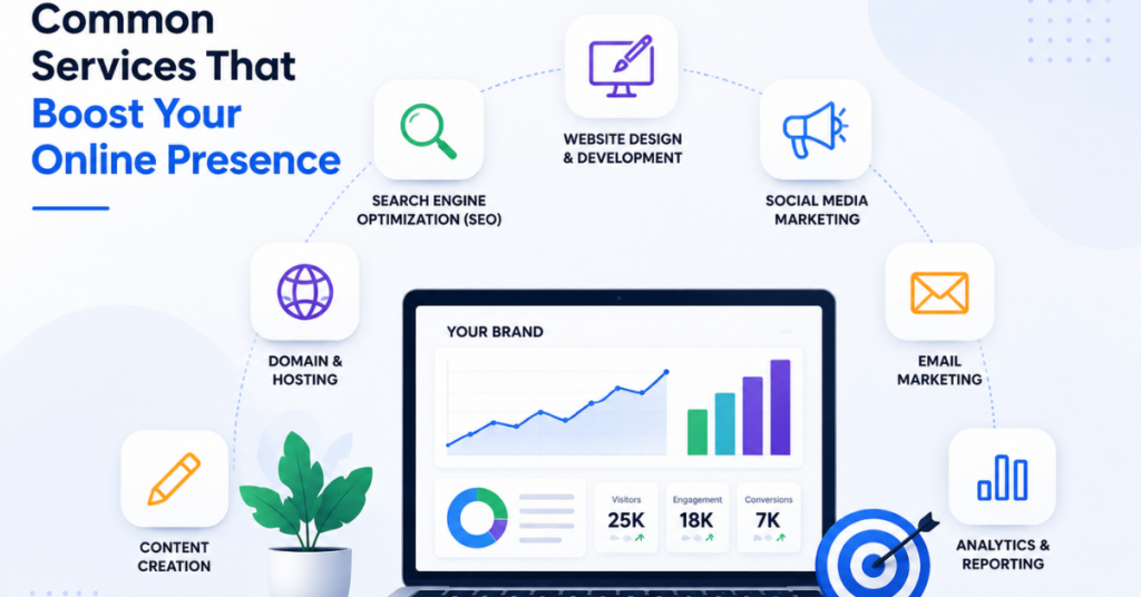 Common Services That Boost Your Online Presence